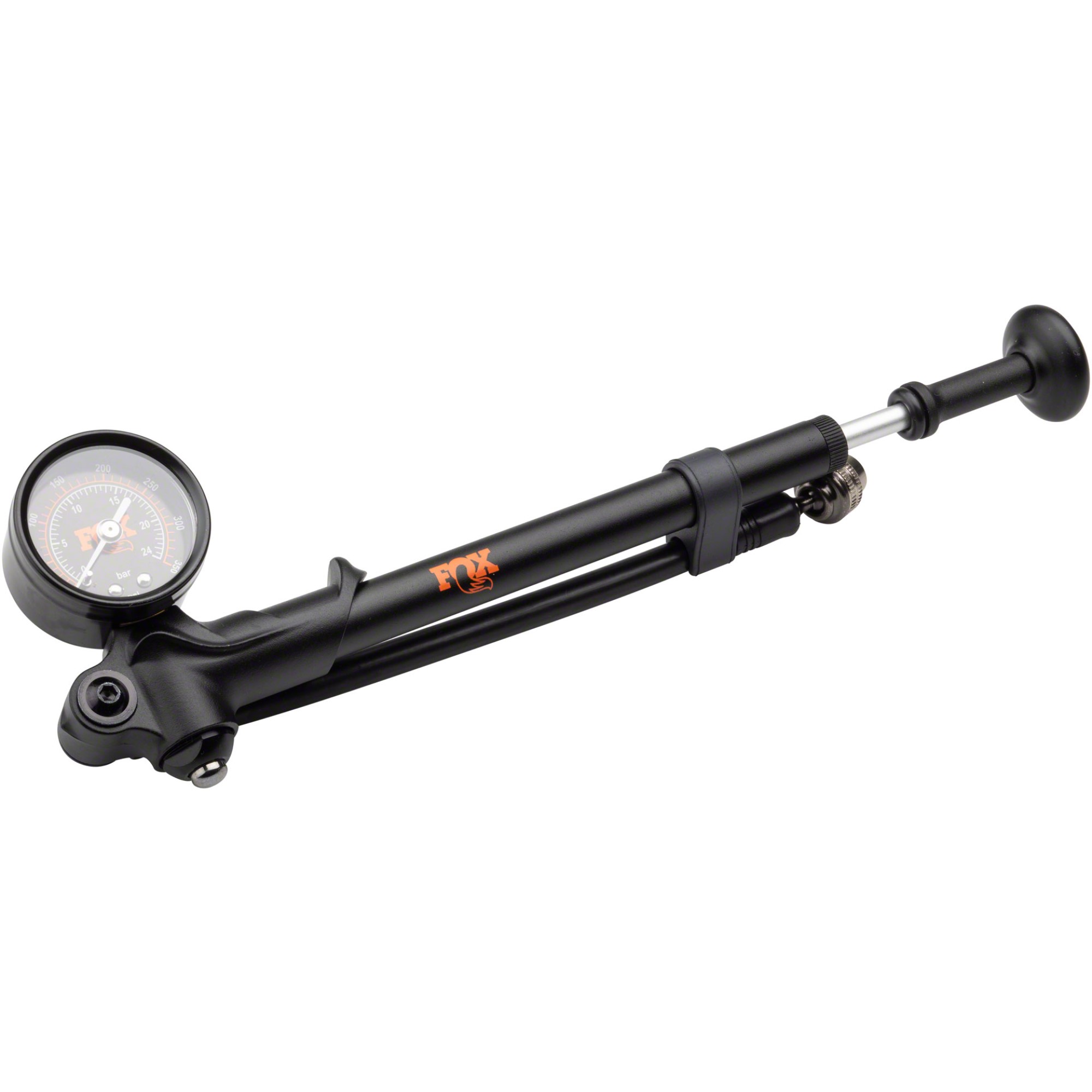 Fox Factory High Pressure Shock Pump Black 350psi w/ Bleed Valve +