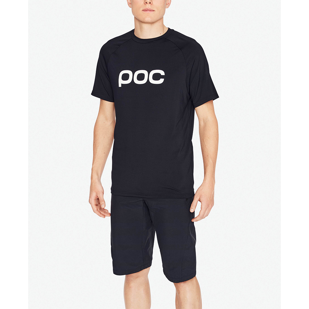 poc essential enduro shorts uranium black